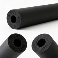 Muestra Disponible, Tubo de Aislamiento de Plástico y Goma Insonorizante, Impermeable e Inodoro para Ingeniería de Tuberías