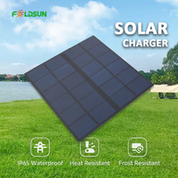 Panneau solaire Foldsun PET PERC personnalisable 170*170mm 6V Haute Efficacité 22,4% pour appareils de maison intelligente PSE ROHS