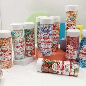 Kek Sprinkles Diy Mini yüksek kaliteli dondurma dekoratif sprinbulk toplu