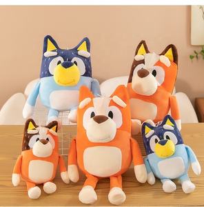 Lisa - Vente en gros pour le commerce extérieur - Peluches de la famille <span class=keywords><strong>Bluey</strong></span> - Poupées de dessin animé - Poupée Bingoed - Cadeau d'anniversaire pour enfants - Porte-clés - Product Image 2