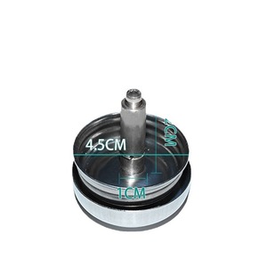 Shinno Pump Type <b>Bottle</b> Cap 4.5Cm Diameter Stainless Steel Reusable For Chemical <b>Bottles</b> - Product Image 1