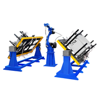Boîte de rangement automatique pour tôles de soudage, robot de soudage industriel à arc TIG et à points