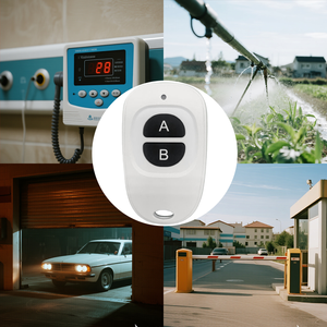 433mhz自動ドアリモートコントロールガレージドア警報システム1527学習コード自動機能付き - Product Image 4