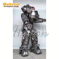 Nouvelle Arrivée Ensemble de Performance Portable pour Adulte, Costume de Cosplay Robot Mecha Capitaine de Combat de Haute Qualité