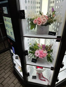 Meilleures ventes Distributeur automatique <span class=keywords><strong>de</strong></span> fleurs fraîches pour l'extérieur, personnalisable avec logo, pour fleuristes - Product Image 6