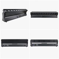 Projecteur LED Zoom Mobile 12x40W RGBW 4-en-1 avec Lumière Auxiliaire, Éclairage de Scène Dynamique, Contrôle DMX512 RDM pour Événements DJ