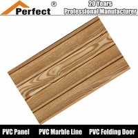 Filipinas, Plafón de PVC, Falso Techo Normal, Panel de Techo y Pared de Plástico PVC, Techo de PVC para Interiores