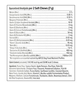 Multivitaminico morbido masticare per animali domestici cani vitamina <span class=keywords><strong>C</strong></span> E B1 B2 B5 B3 B6 B12 8 in 1 multivitaminico cani masticare - Product Image 2