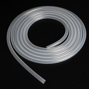 Manguera de tubo de silicona Flexible al vacío de temperatura altamente transparente de 6,5mm ID 12,5mm OD para chimenea de etanol - Product Image 1