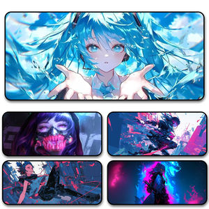 Tapis de souris de jeu de bureau imprimé personnalisé 2mm 3mm 5mm carré Tapis de souris de jeu personnalisé blanc sublimation sublimation - Product Image 1