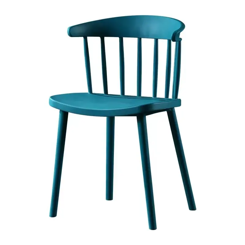 Cheap wholesale plastic chairs for household use Modern simple Nordic dining chairs Cafe designers Creative back Windsor chairs