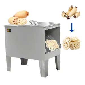 600kg/H Potato Banana Chips Cutting Machine Root Vegetable slicing cutter lotus root slicer machine