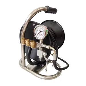 Carrete de manguera de lavado a presión de construcción de acero con marco fuerte al por mayor 5000 PSI con capacidad de 60m nuevas piezas de equipo de <span class=keywords><strong>limpieza</strong></span> - Product Image 1
