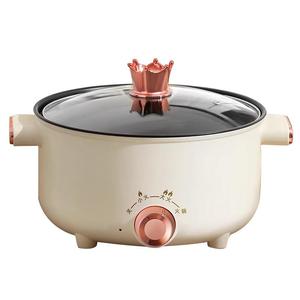 Casserole électrique intégrée 2 en 1 pour la cuisson à la vapeur et la cuisson, pour un usage domestique, multifonctionnelle, grande capacité, casserole électrique pour la cuisson - Product Image 6