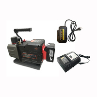 Pompe à vide portable à batterie au lithium 18V, 2 étages, sans fil, pompe à air CVC, R32 R1234YF, pompe à vide de laboratoire sans étincelles