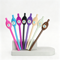 Pailles fantaisie en plastique pour fête, pailles à boisson pour enterrement de vie de jeune fille, décoration de fête prénuptiale