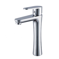 Haute Qualité Chromé Mitigeur Robinet de Salle De Bain Mélangeur Pas Cher Mur Monté En Laiton Bain Douche Robinets D'eau