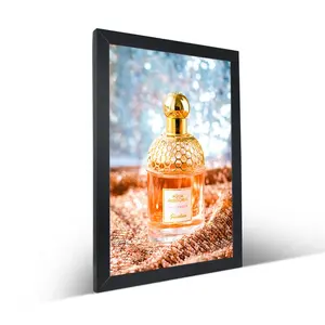 Retail display Led backlit snap frame slim light box