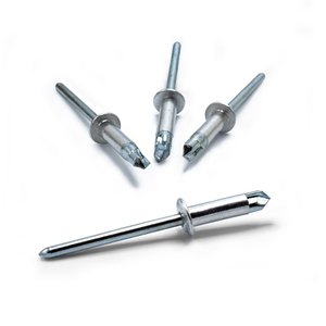 Remache ciego autoperforante NEX Fast Rivet de 3.2 x 10 mm, de aluminio y acero, sin pintar, 100 unidades - Product Image 2
