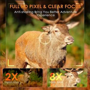 Jumelles de vision nocturne infrarouge 4K HD FHD 36M avec zoom optique 8X pour l'observation de la faune et la chasse - Product Image 5