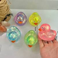 Jouet anti-stress en TPR en forme de canard en maltose, à remontée lente, pour enfants de 5 à 7 ans, cadeau idéal