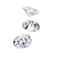 Pierre de Moissanite Diamant Libre Super Blanc D de Qualité Supérieure, Coupe Ronde Brillante, Pierre Précieuse Moissanite FZ pour Pendentif