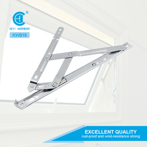 KEYI, brazo de bisagra de ventana abatible de acero inoxidable con ranura redonda resistente, soporte de fricción para ventana de aluminio - Product Image 2