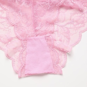 Alta qualità elasticizzato spalline Spaghetti all'ingrosso Lingerie-femm <span class=keywords><strong>rosa</strong></span> maglia Sexy reggiseno e <span class=keywords><strong>mutandine</strong></span> due pezzi Sexy Lingerie - Product Image 6