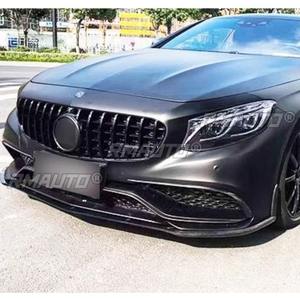 Difusor de Parachoques Delantero de Fibra de Carbono Real para Mercedes Benz Clase S COUPE W217 S63 BR 2014-2017 - Product Image 3