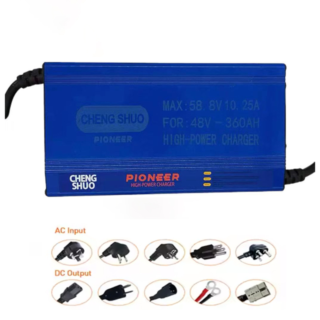 72V 8A Lifepo4 Ebike Charger Automatic Motorcycle Ev Scooter Charger Lead Acid Battery Charger
