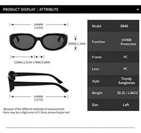 Lunettes de soleil ovales rétro CE UV400 unisexe, monture PC, verres Cat.3, multicolores, pour la conduite en extérieur, lunettes de soleil tendance
