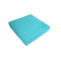 Coussins de chaise de patio 24*24, imperméables, pour l'intérieur et l'extérieur, coussin de siège profond pour la maison, le bureau, les meubles de patio, le jardin