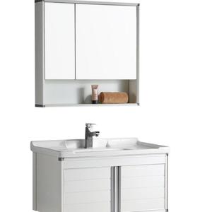 <span class=keywords><strong>Nanan</strong></span> Guanshu de pvc de buena calidad impermeable de buen diseño miroor exposición moderno del gabinete del cuarto de baño - Product Image 5