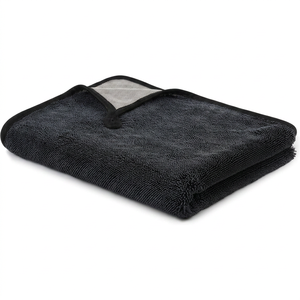 Toalla de Microfibra de Secado Rápido para Lavado de Autos, Tejida, Cuadrada, 1400gsm/1600gsm, NOVISON, Venta al Por Mayor de Fábrica - Product Image 1