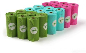 ถุงเก็บอุจจาระสุนัข PET N PET ไม่มีกลิ่น สีสันสดใส จำนวน 270 ชิ้น ถุงย่อยสลายได้แบบม้วนสำหรับเติม - Product Image 3
