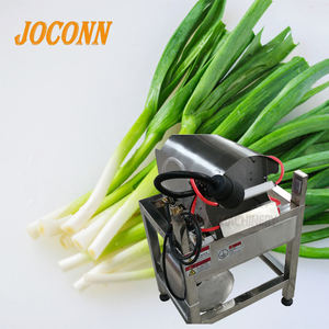 Einfache Bedienung Spinat-Sellerie-Wurzel reinigungs maschine/Lauch-Schalotten-Wurzel schälmaschine/Wurzel schneide maschine - Product Image 1