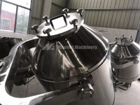 Mezclador Tridimensional Automático de Acero Inoxidable de Funcionamiento Continuo para Mezclar Harina, Maíz, Arroz y Productos Químicos
