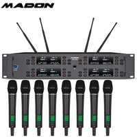 Système HIFI Madon en usine MIC série BS-280 Microphone numérique sans fil One driag Eight avec MICROPHONE PORTABLE OK-DPA3