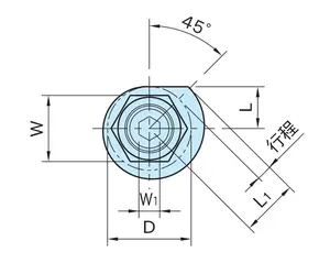 GXH BJ161 맞춤형 CAM 클램프 OEM 지원