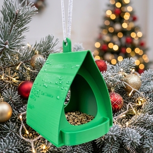 Novo Alimentador de Pássaros Suspenso de Plástico Durável para Jardim e Decoração Externa, Sem Necessidade de Eletricidade - Product Image 5