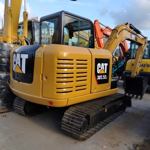 Excavadora 305E 306E Cat305.5e en Buen Estado, Usada, en Venta, Mini Excavadora Japonesa Cat305.5E2, Excavadora de Cadenas Original - Product Image 5