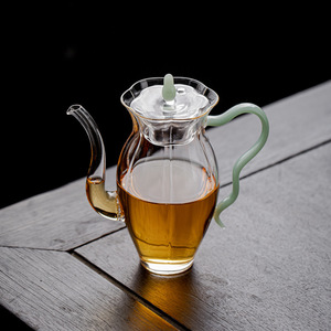 Heat Resistant Borosilicate Glass Teapot With Lid Transparent For Afternoon <b>Tea</b> Fruit <b>Tea</b> Flower <b>Tea</b> Kung Fu <b>Tea</b> <b>Set</b> - Product Image 3