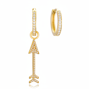 Pendientes de diseño de flecha hechos a mano al por mayor turco elegante moda 925 joyería de plata esterlina joyería fina - Product Image 2