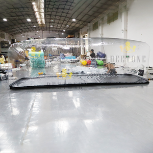 Kapalı ve Açık Alan Taşınabilir Araba Depolama Barınağı Örtüsü Çadırı Şişme Araba Kabarcık Kapsülü - Product Image 2