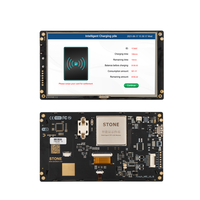Pantalla táctil HMI 7 pulgadas 1024*600 Módulos de pantalla LCD Grado industrial Smart UART Serial TFT LCD Touch RS485 CAN IP65