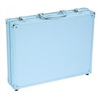 Boîte d'échantillon en aluminium de qualité supérieure, coffre à outils/valise de vol avec taille Standard