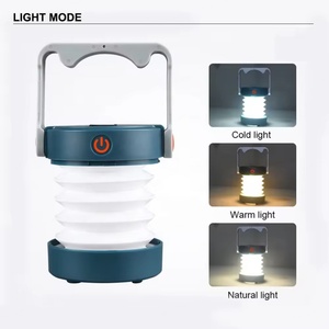 Lámpara LED Portátil para Camping, Tipo-C, Banco de Energía Magnético, Control Táctil, Recargable, ABS, Lámparas de Emergencia para Exteriores - Product Image 2