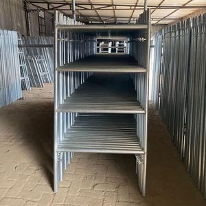 Andamios – Échafaudage de construction de haute qualité, coffrage en aluminium, échafaudage mobile en H, plateforme de tour d'échafaudage - Product Image 1