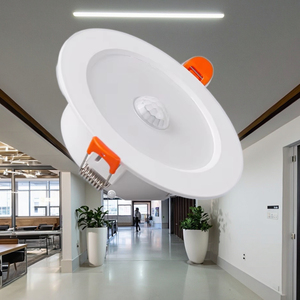Hiện đại thông minh <span class=keywords><strong>Led</strong></span> Downlight cho cầu thang lò vi sóng Radar cảm biến hồng ngoại dập tắt ánh sáng nhôm IP44 dễ dàng lõm - Product Image 1