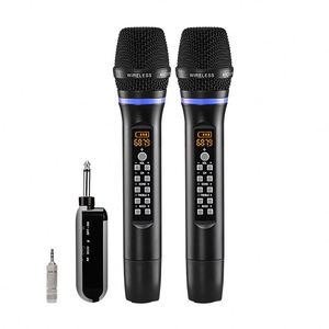 Uhf chuyên nghiệp năng động không dây <span class=keywords><strong>Microphone</strong></span> BT Reverb âm thanh phổ Live Streaming cho sân khấu Nhà KTV - Product Image 1